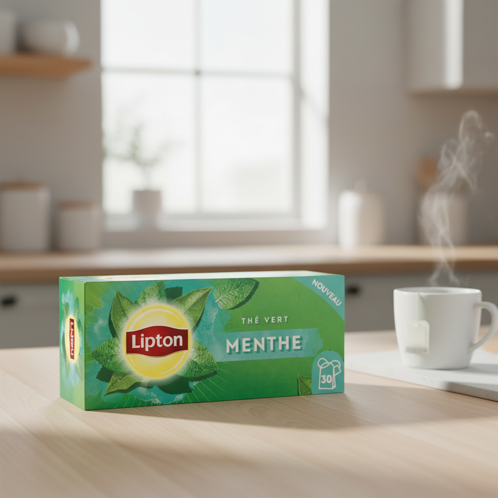 Lipton Thé Vert Menthe x30 48 g