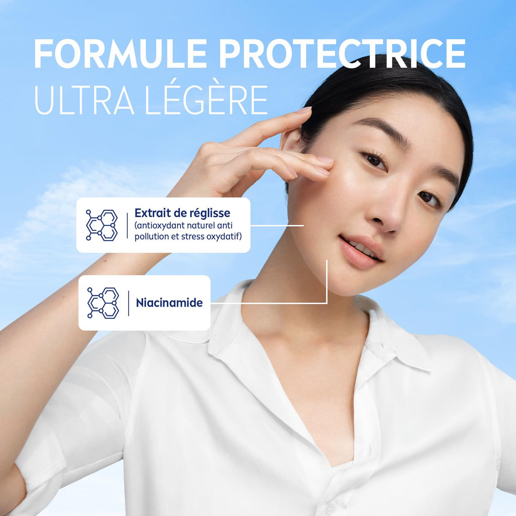 NIVEA SUN Fluide visage quotidien invisible UV SPF 50+ - 40 ml