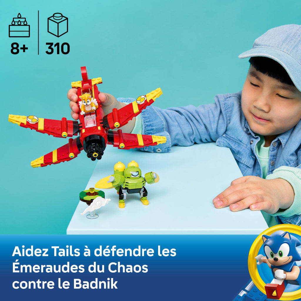 LEGO Sonic 77119 Le Tornado-1 de Tails