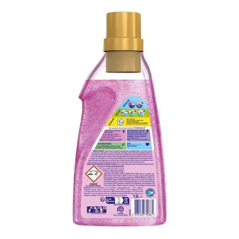 Vanish Oxi Action Gold Gel Détachant, Oxygène Actif, pour Laine & Soie, 1,5 L