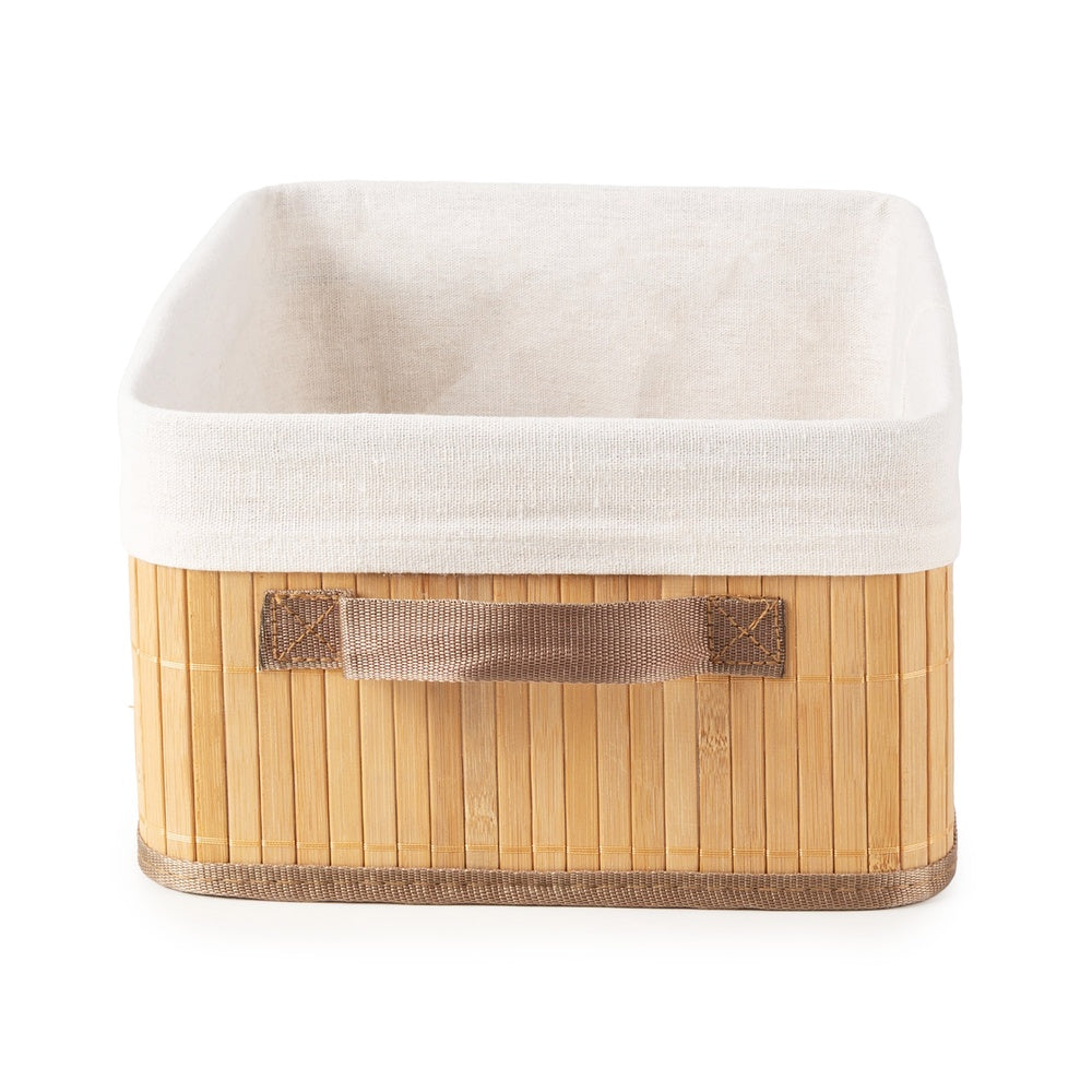 COMPACTOR Panier de Rangement Pliable en Bambou