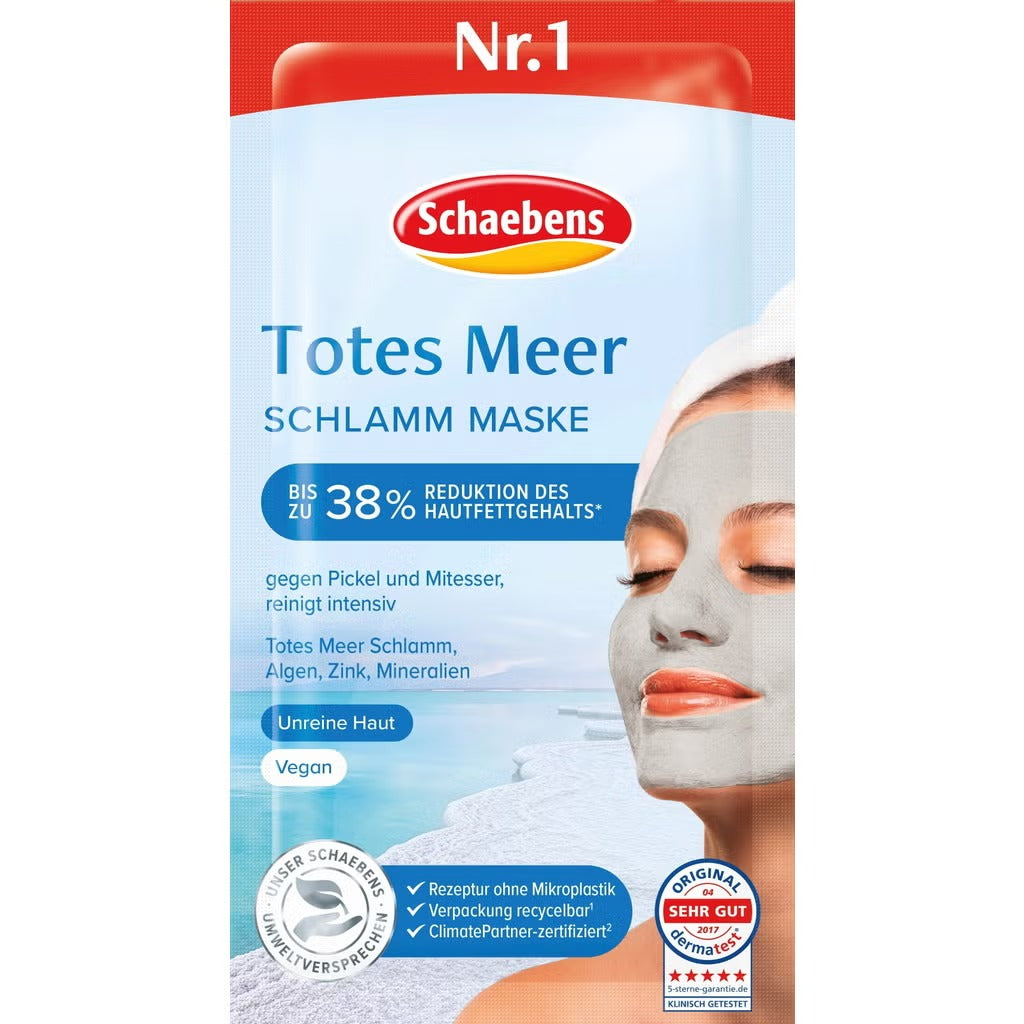 Schaebens Masque à l'argile de la Mer Morte - 15 ml