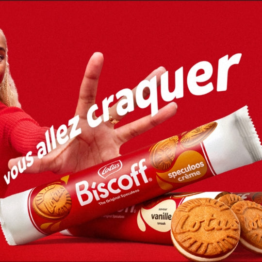 LOTUS Biscoff Biscuits Fourrés Crème Goût Chocolat 150g