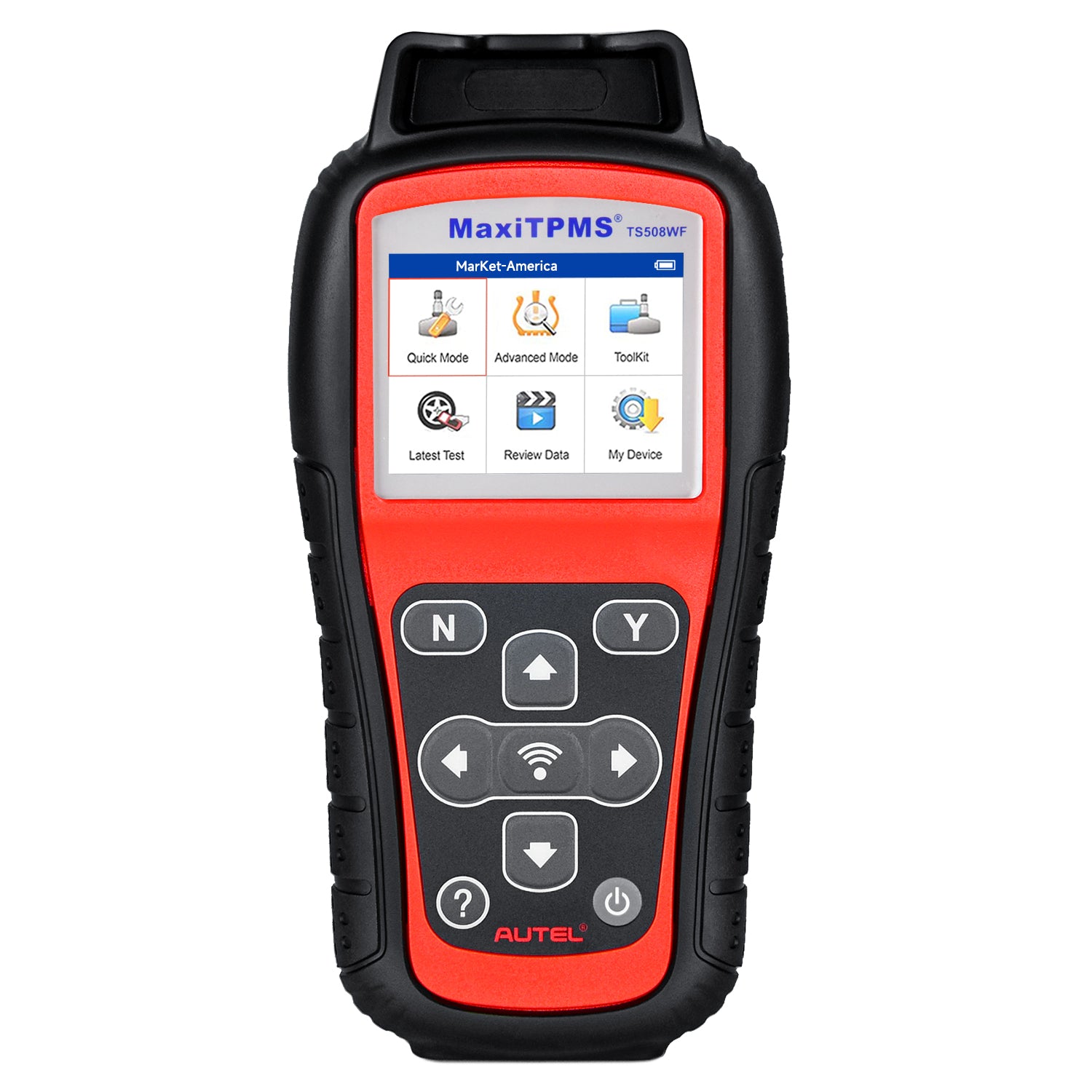 Autel MaxiTPMS TS508WF Outil de diagnostic TPMS automobile OBD2 avec moniteur de pression des pneus, programmateur de capteurs MX, réapprentissage et activation
