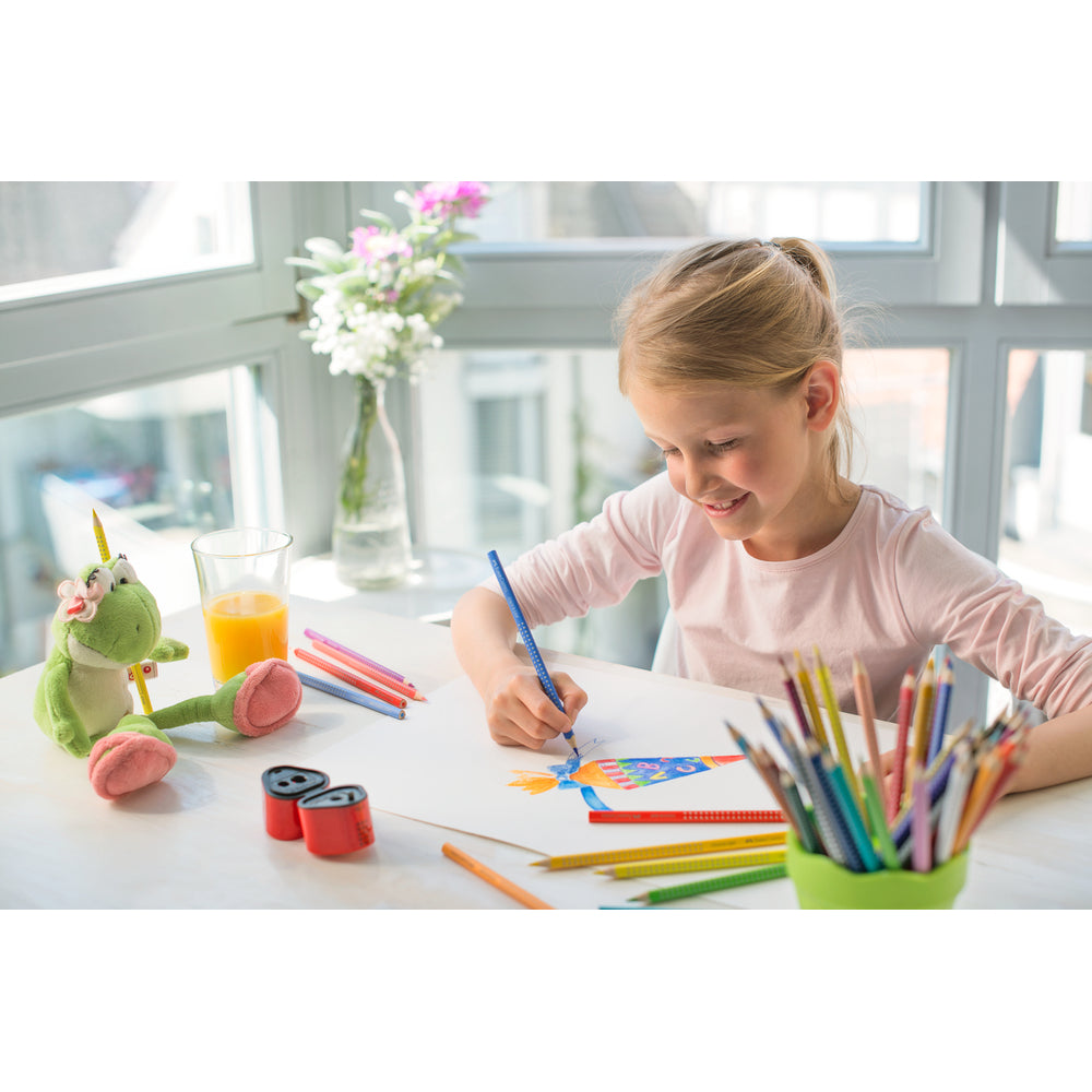 Faber-Castell Colour Grip Lot de 12 crayons de couleur