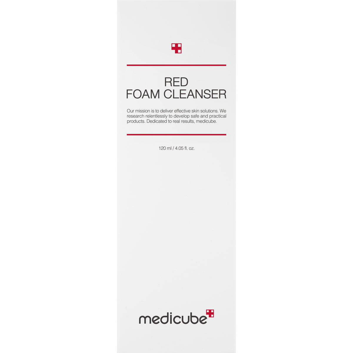 MEDICUBE Mousse Nettoyante Rouge 120 ml