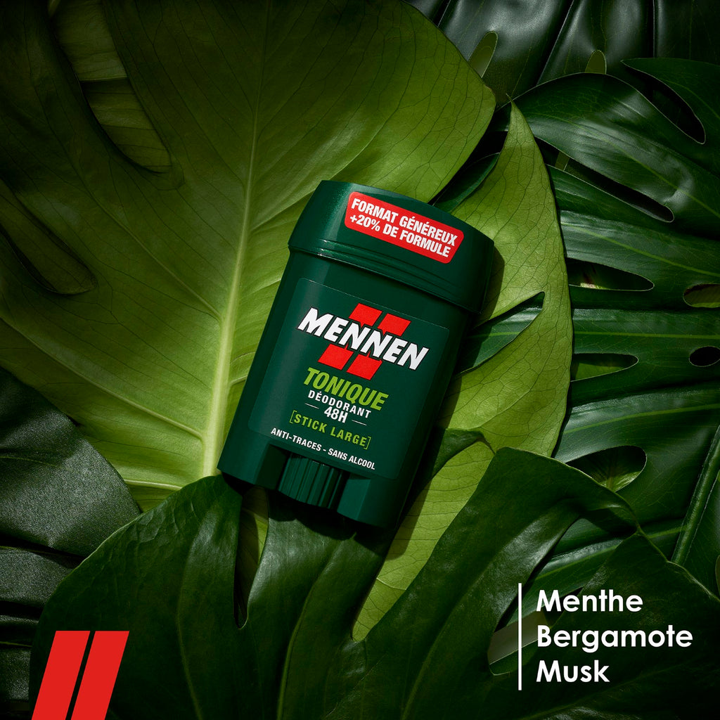 Mennen Stick Déodorant Tonique pour Homme 60 ml