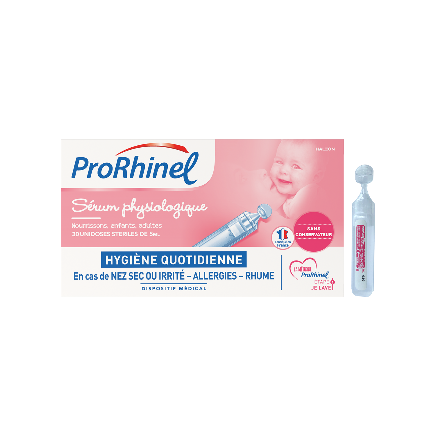 PRORHINEL Sérum physiologique - 30 x 5 ml