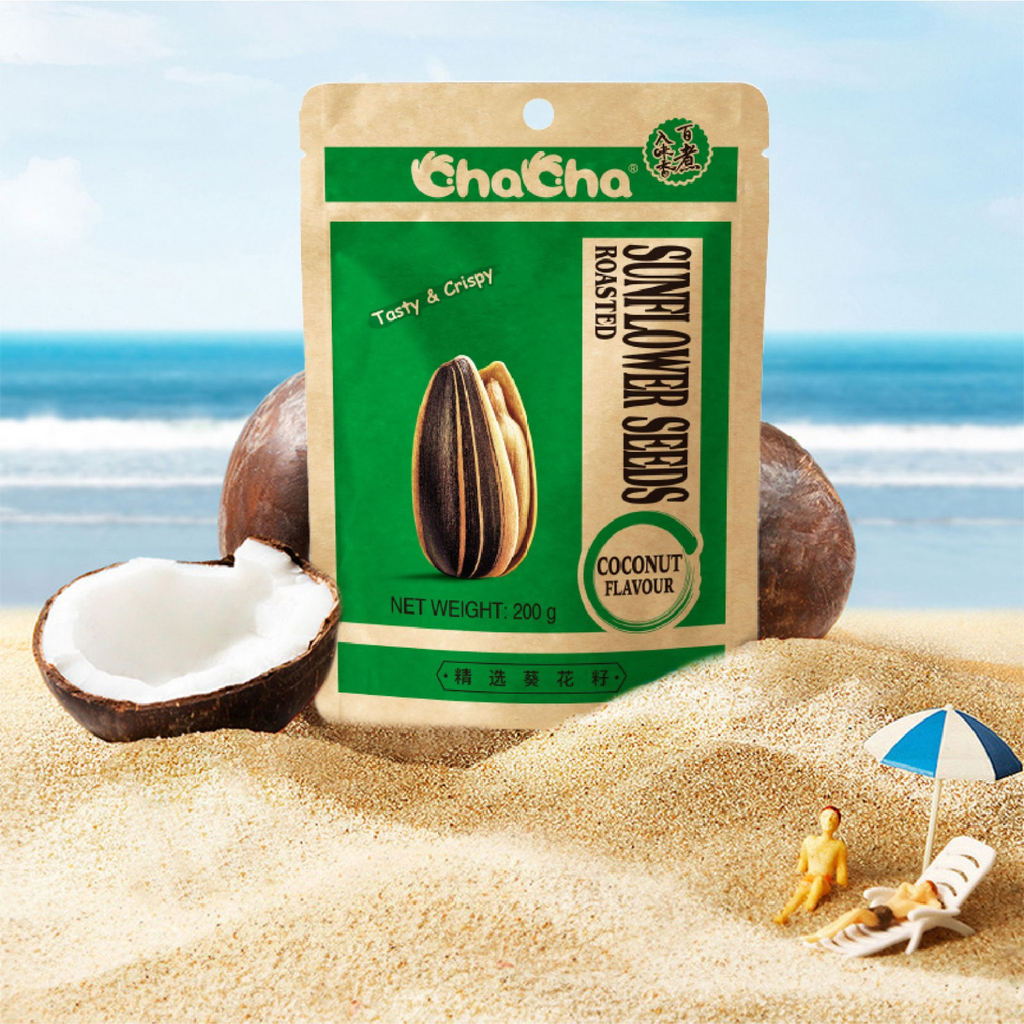 ChaCha Graines de tournesol saveur noix de coco 200 g