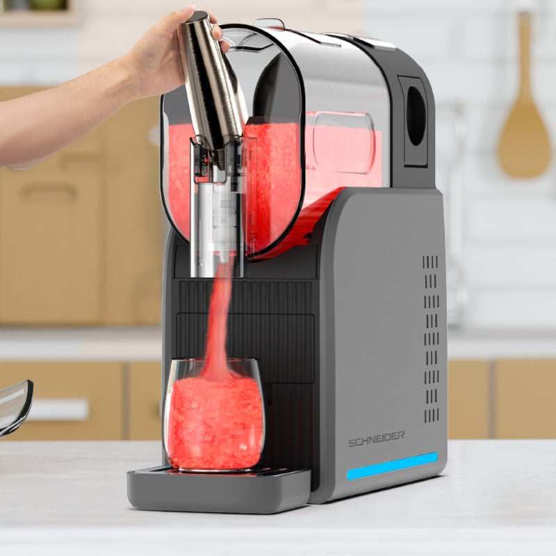 Schneider – SLUSH ME Machine à glace et à granité – Écran tactile – Autonettoyante