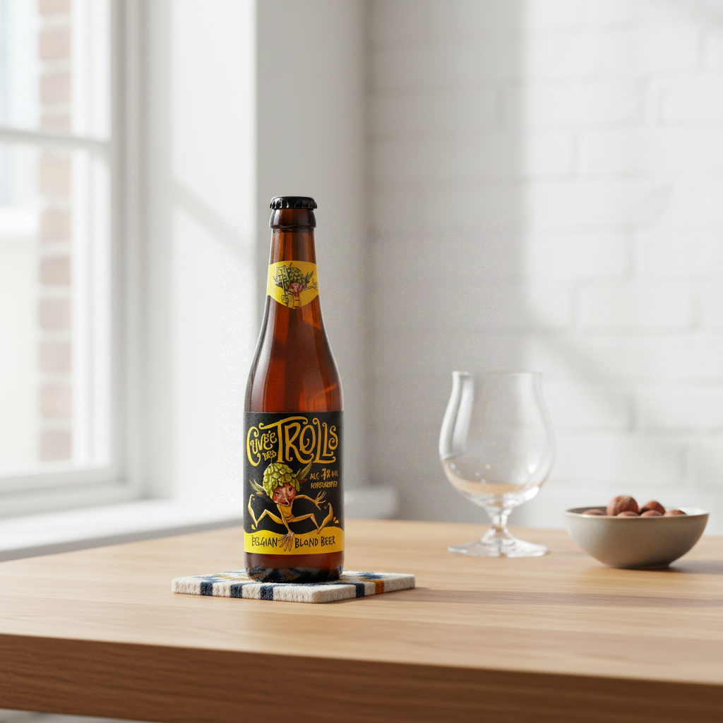 CUVÉE DES TROLLS Lager blonde, 7 % alc./vol., 33 cl