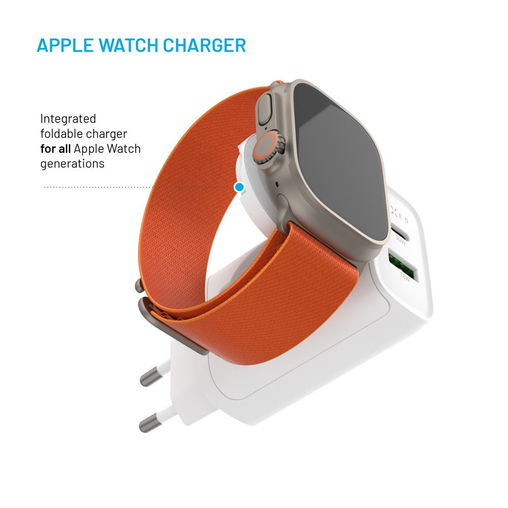 FIXED Chargeur mural de voyage 33W Blanc