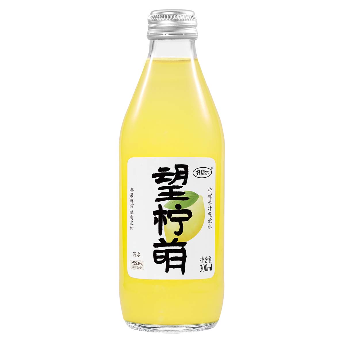 Hope water Wang Ning Meng Eau pétillante au jus de citron 300 ml * 24
