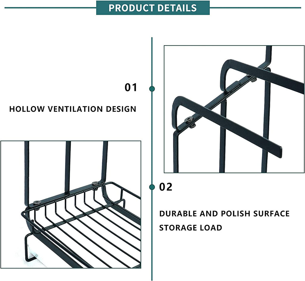 SRD porte-serviettes avec support de suspension à montage et démontage sans outils
