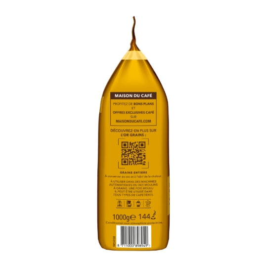 L'OR ABSOLU Café en Grains Intensité 7 1 kg