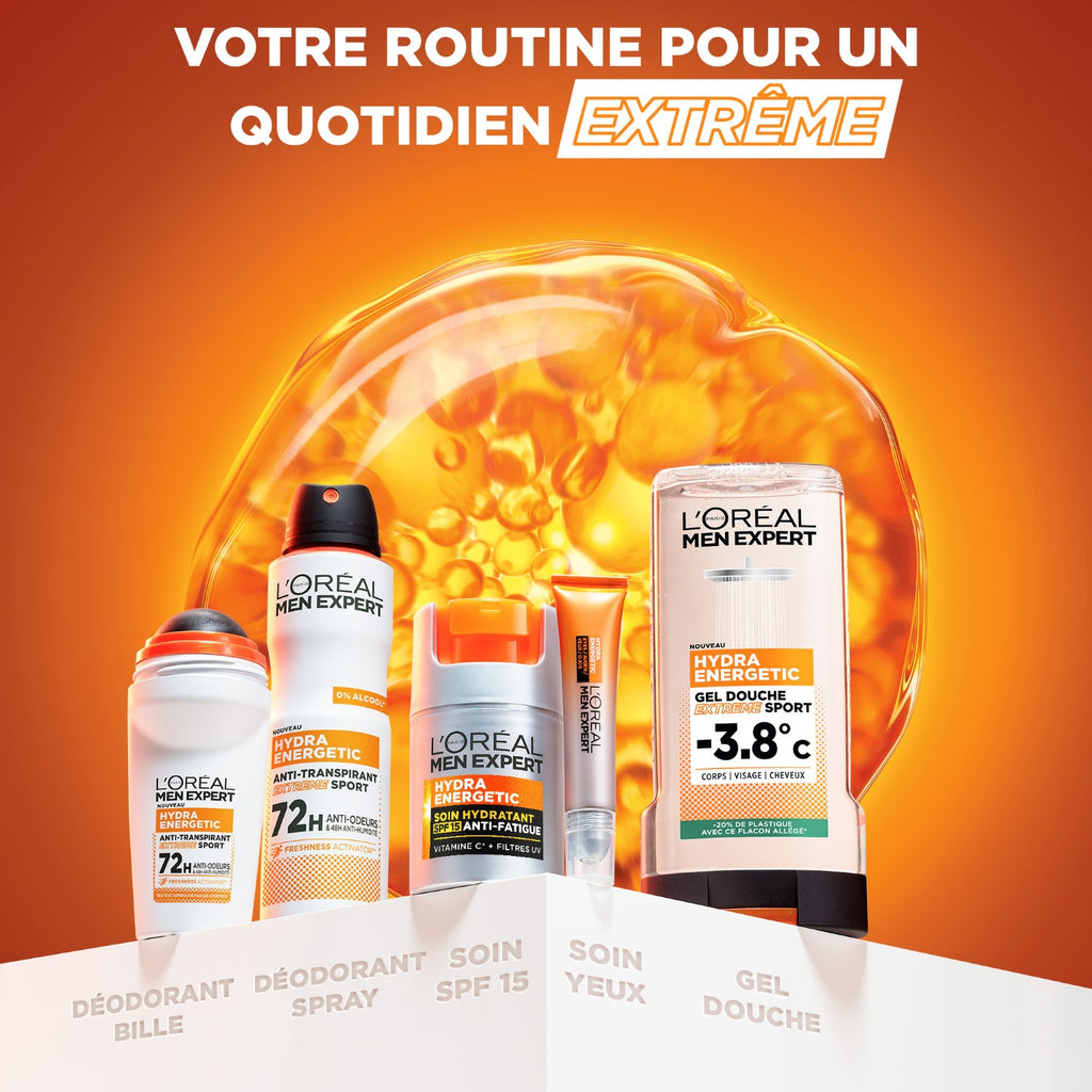 L'Oréal Paris Men Expert Hydra Energetic Déodorant Anti-Transpirant Extreme Sport 72H Spray 150ml