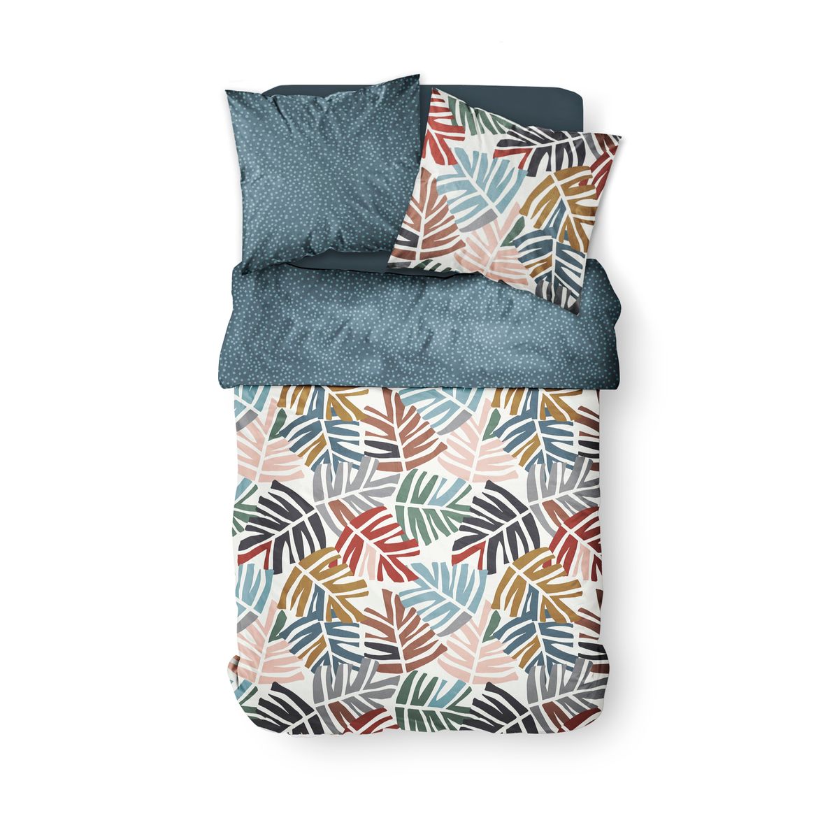TODAY Parure de lit très grand format en coton 57 fils 0,18, motif soleil, 220 x 240