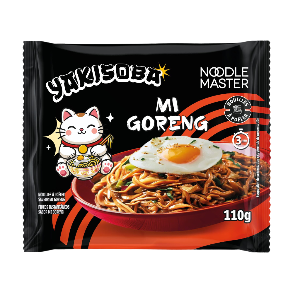 NOODLE MASTER Yakisoba saveur mi goreng 110g
