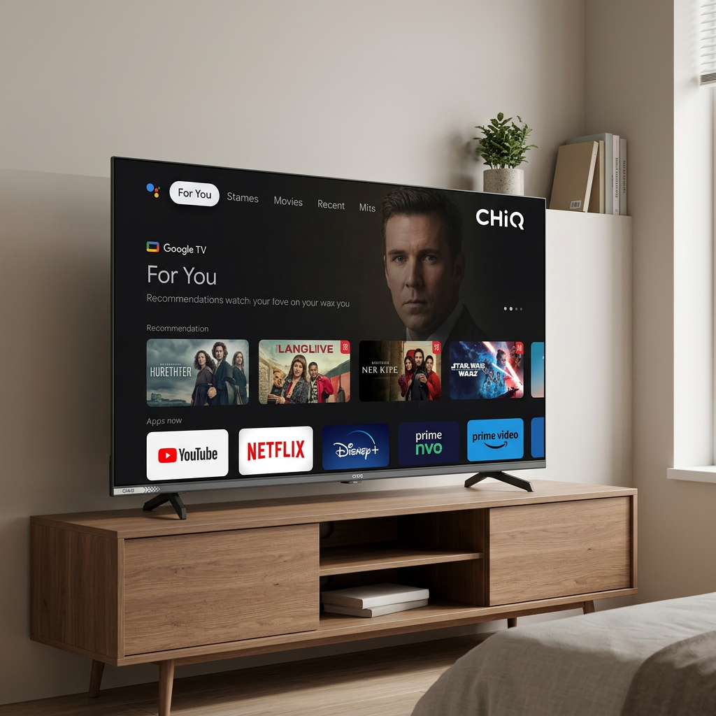 CHiQ QLED Pro TV L40QM10E 40 pouces Full HD Google TV