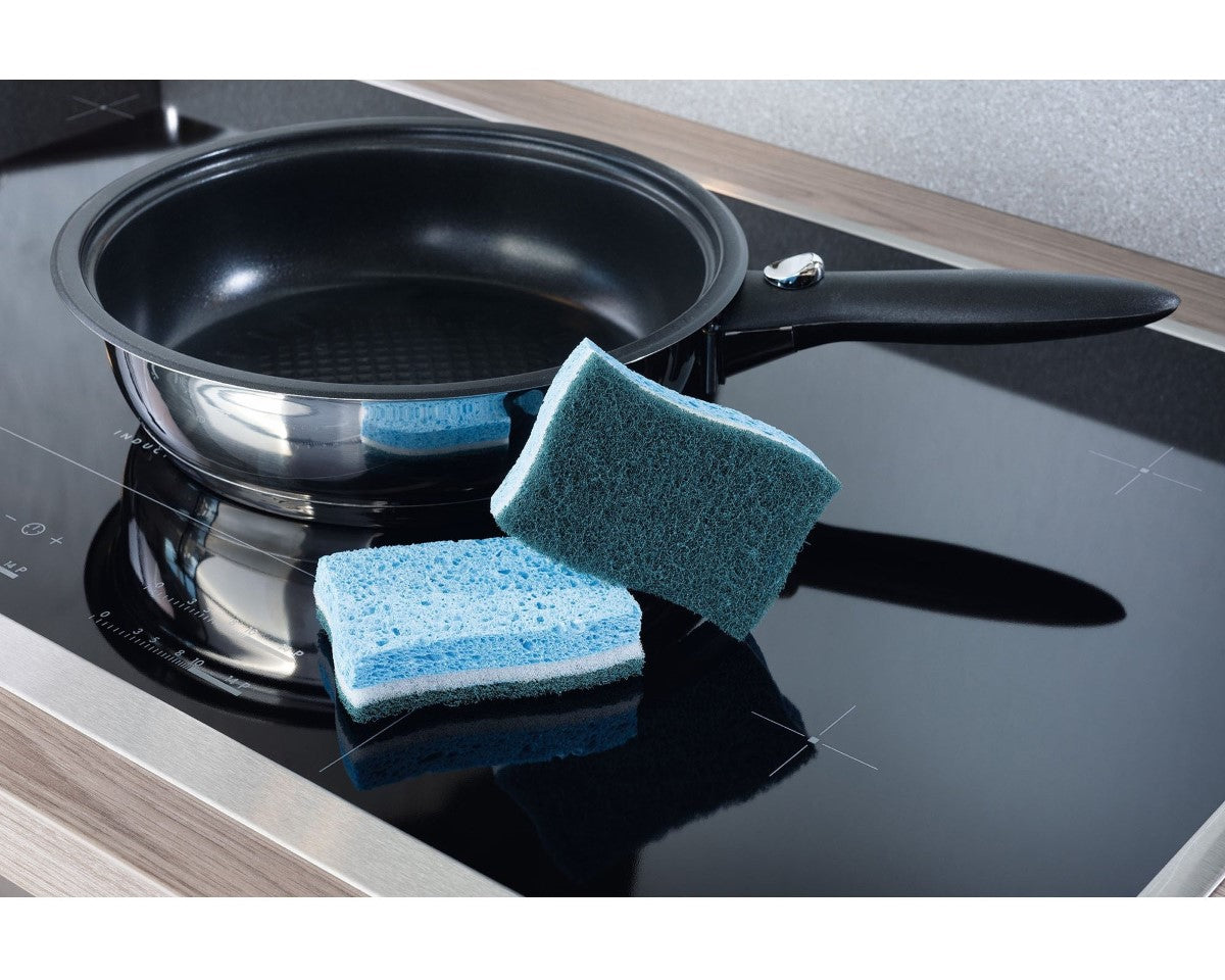 SCOTCH BRITE Tampons à récurer universels non abrasifs 3 couches Gris 2 tampons