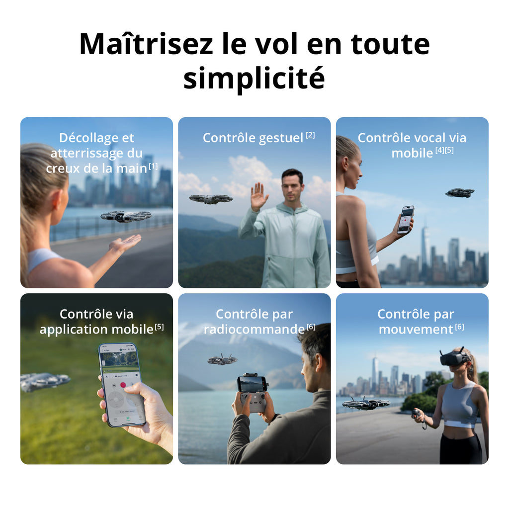 DJI Neo 2 Fly More Combo Drone 4K avec radiocommande RC-N3