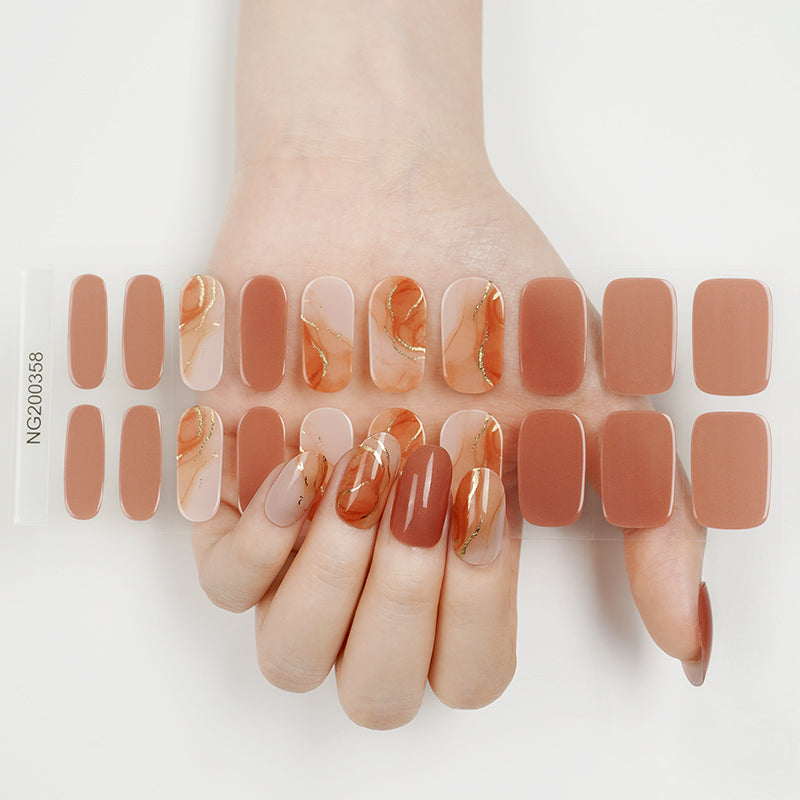 MeoMagic 14-154 Autocollants gels pour ongles - 20 pièces