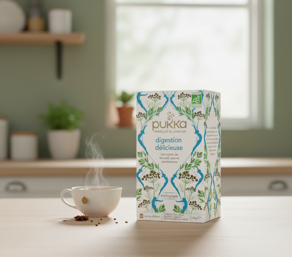 PUKKA Infusion digestion bio - 40 g