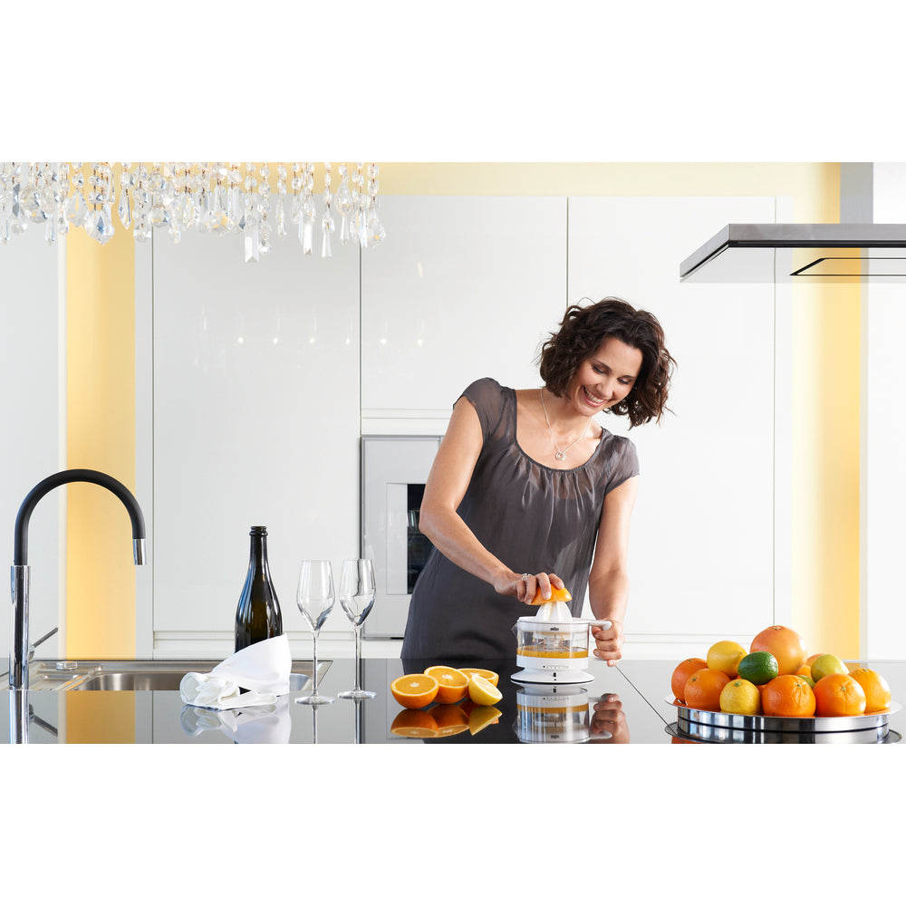 BRAUN Tribute Collection, Presse-agrumes Électrique, CJ3000WH, Blanc