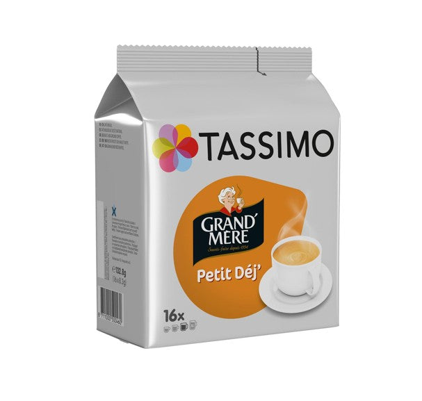 TASSIMO GRAND-MERE Capsules Petit Déjeuner compatible Tassimo x16