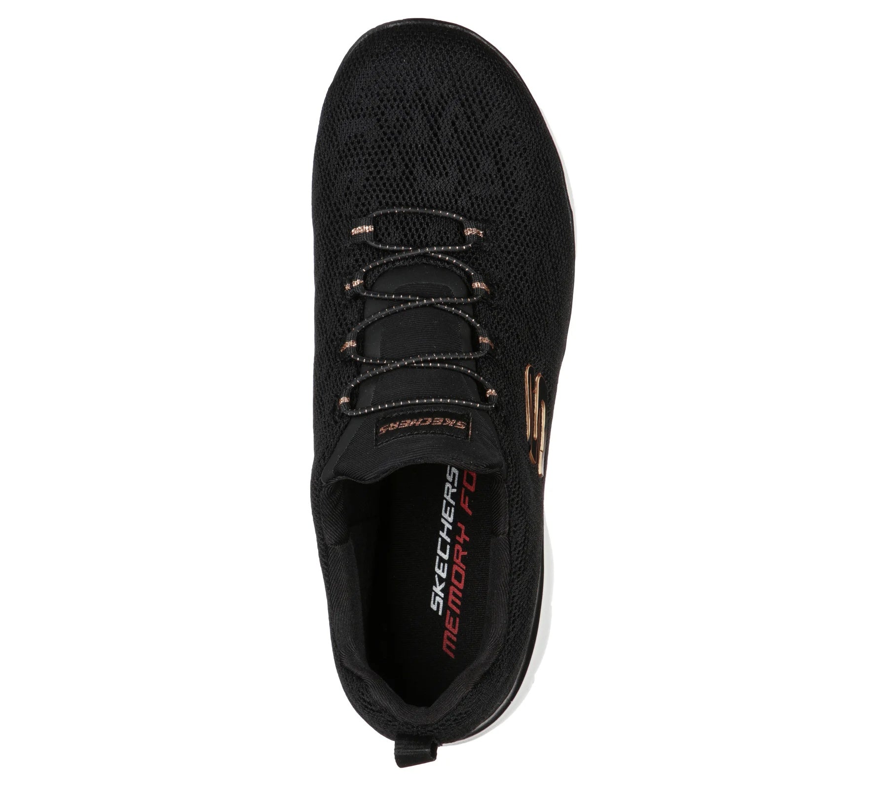 SKECHERS Summits Noir/Or rose