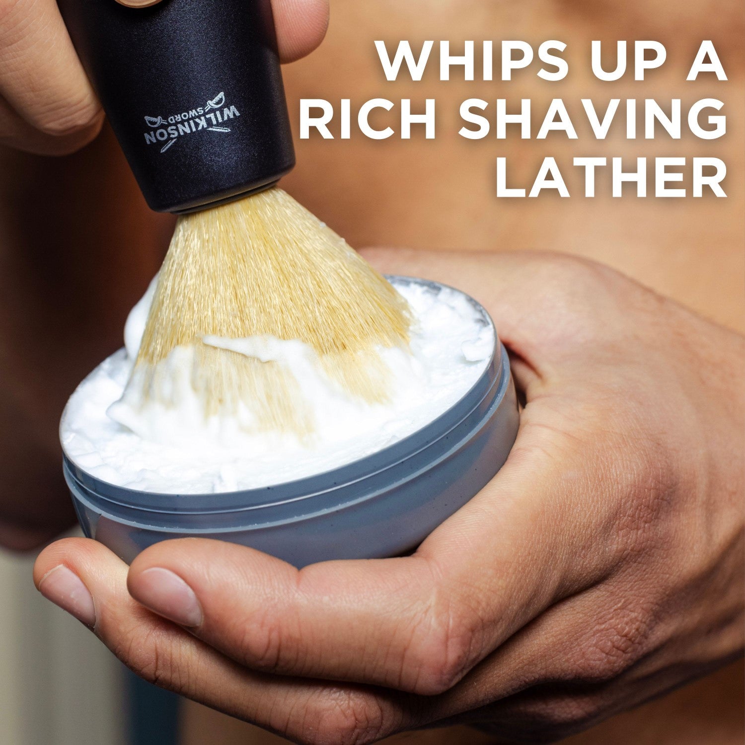 WILKINSON SWORD Classic - Blaireau de Rasage Pour Homme - 1 Unité