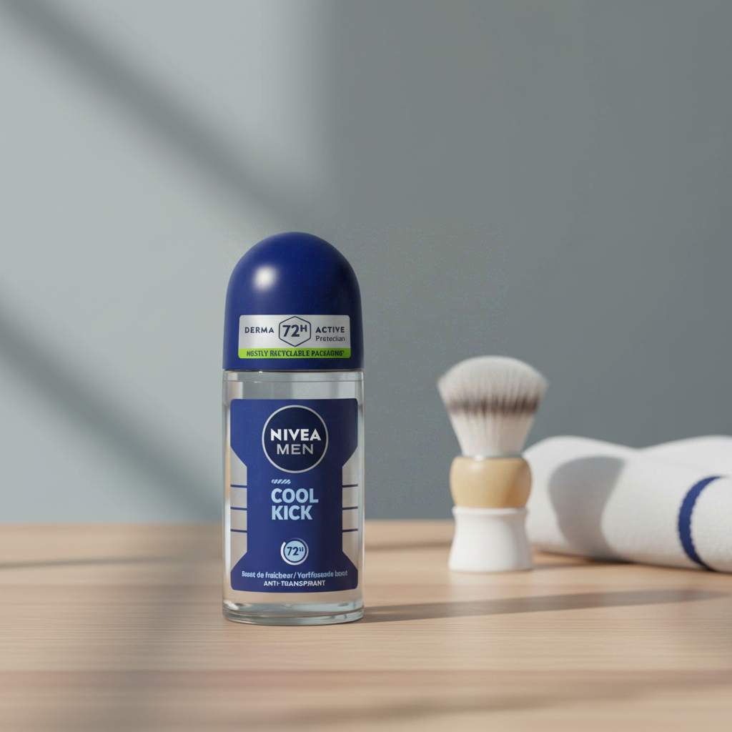 NIVEA MEN Déodorant Aisselles Cool Kick Protection 72h Bille 50ml