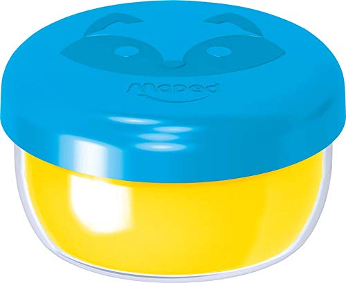 Maped Color'Peps 4 Pots de Peinture au Doigt – 80 g Chacun