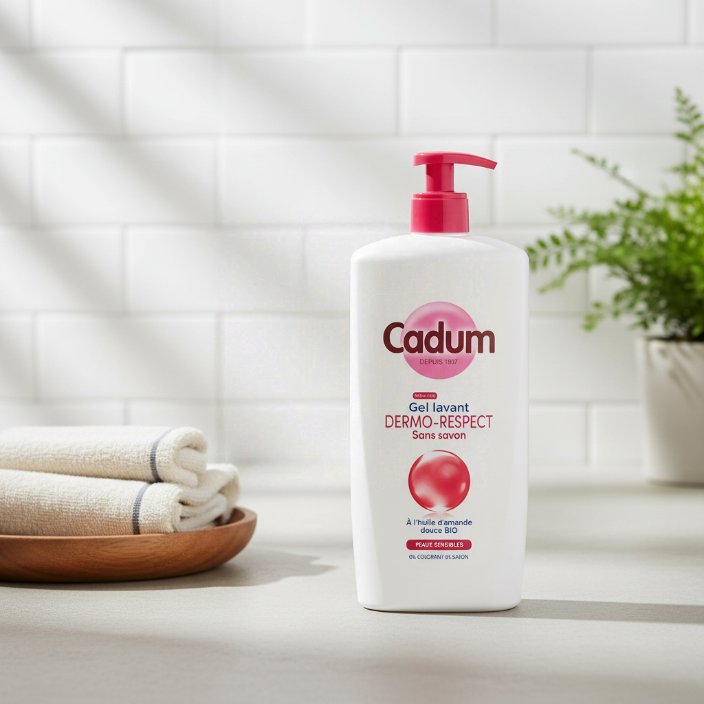 Cadum Dermo Respect Gel Nettoyant Sans Savon 750 ml