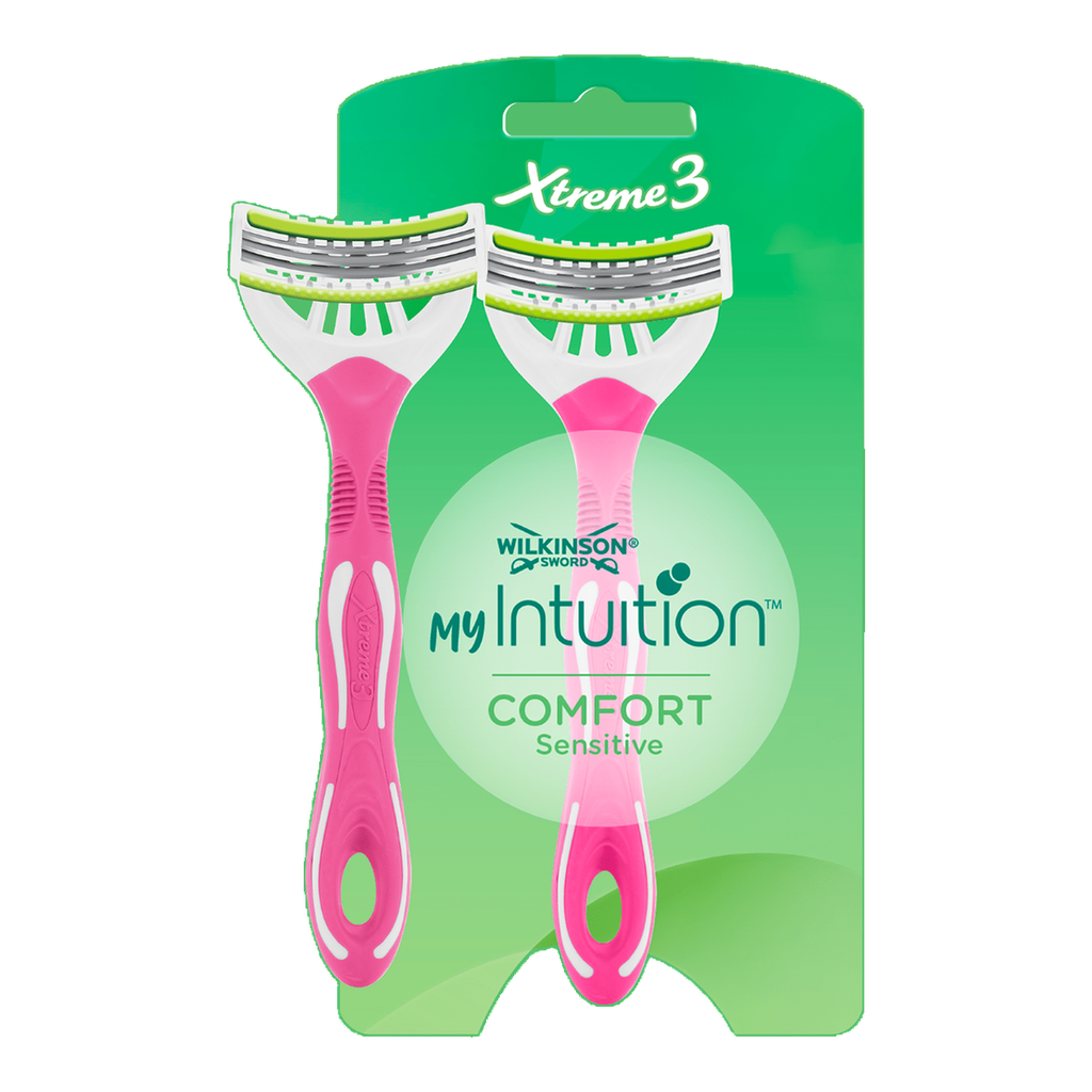 WILKINSON SWORD Intuition Xtreme 3 - Rasoirs Jetables Comfort Sensitive Femme - x8