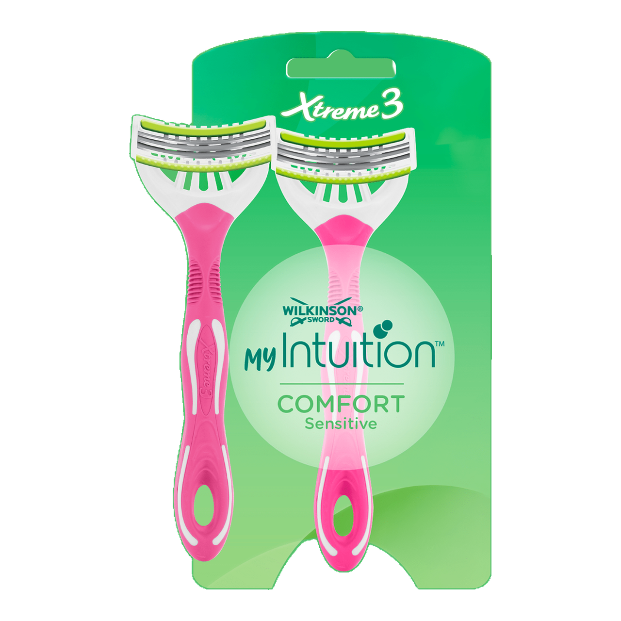 WILKINSON SWORD Intuition Xtreme 3 - Rasoirs Jetables Comfort Sensitive Femme - x8