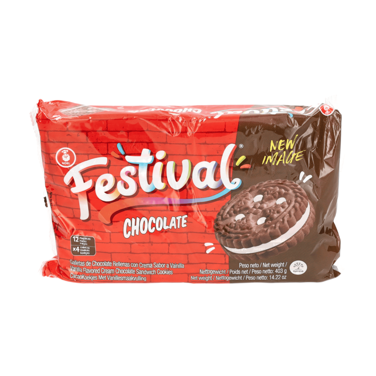Festival Biscuits saveur chocolat 403 g