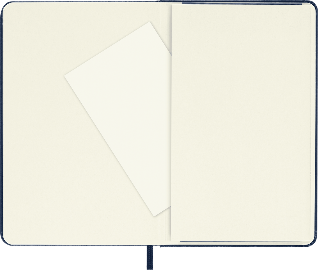 MOLESKINE carnet classique de poche bleu saphir ligné couverture rigide