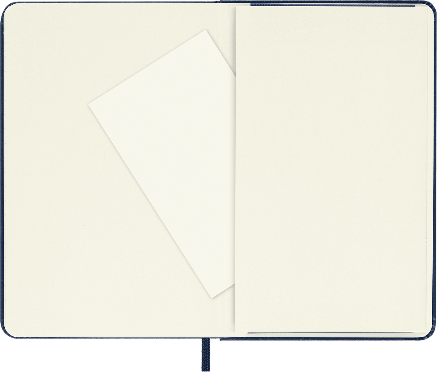 MOLESKINE carnet classique de poche bleu saphir ligné couverture rigide