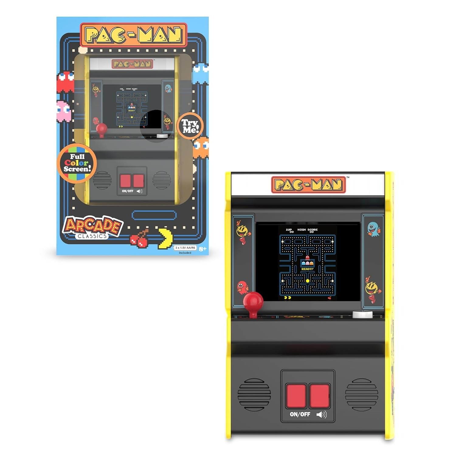Basic Fun Mini Pac-Man - Machine d'arcade classique