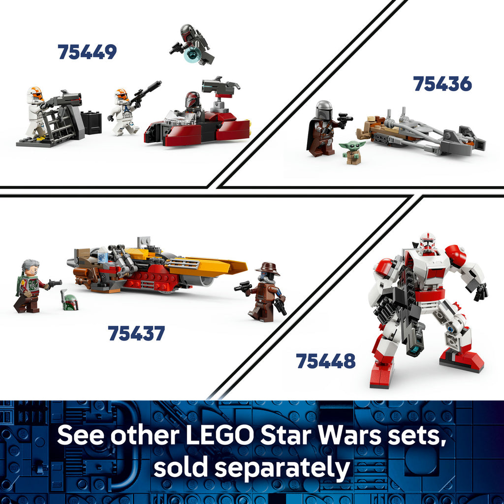LEGO Star Wars Ensemble de construction La maison de Grogu 75443