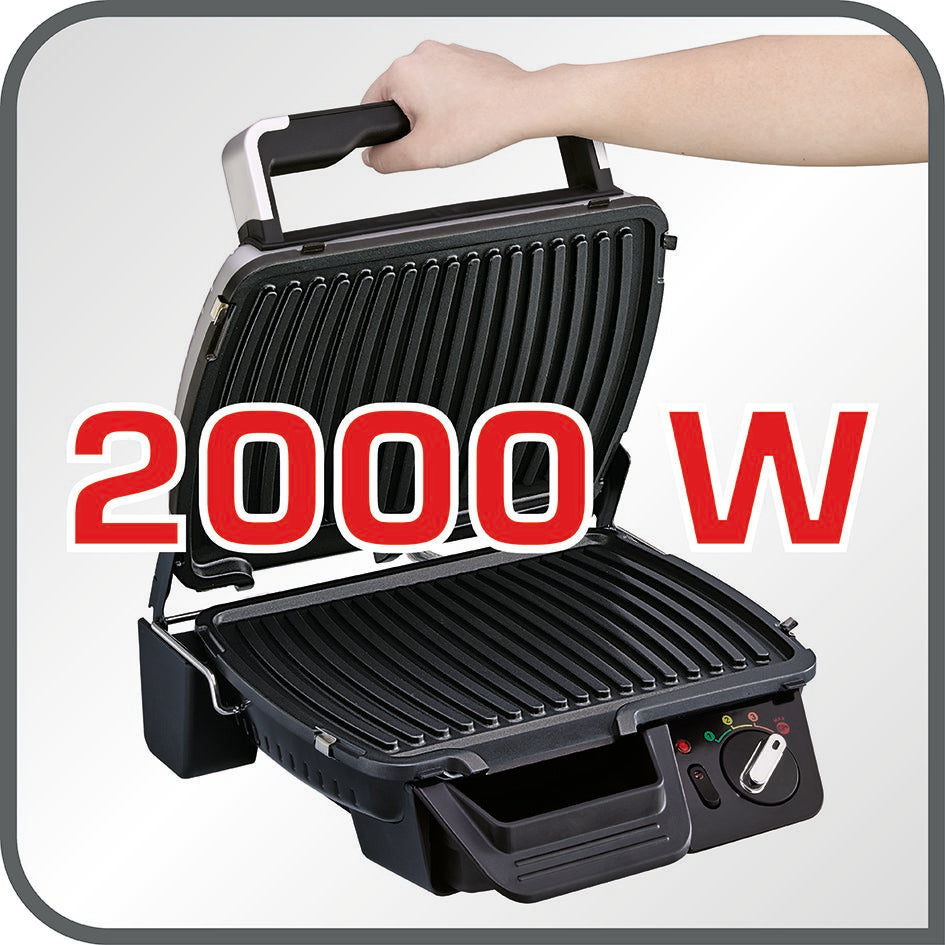 Tefal Grille-viande SUPER GRILL TIMER GC451B12 - Gris