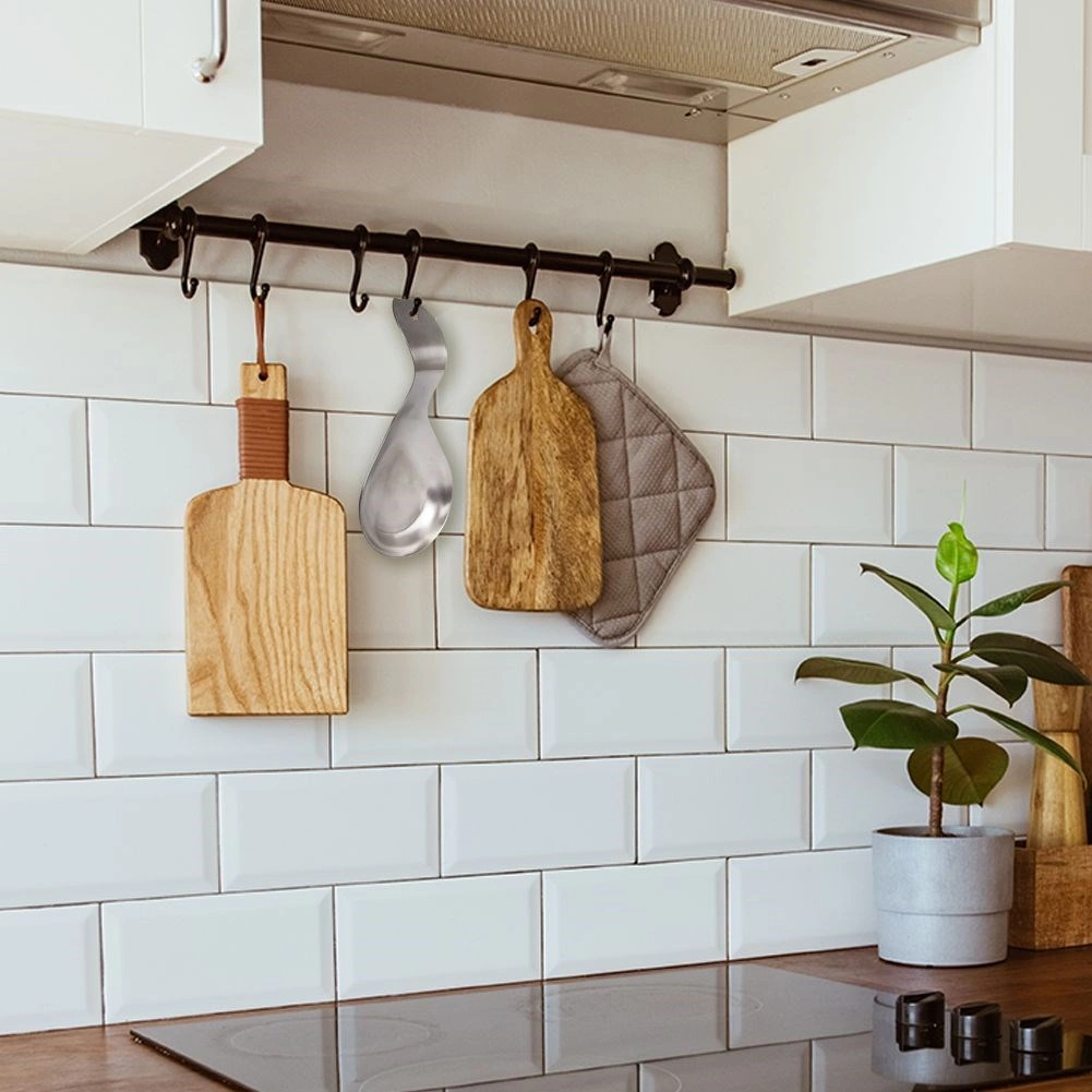 Excellent Houseware Porte-cuillère en acier inoxydable