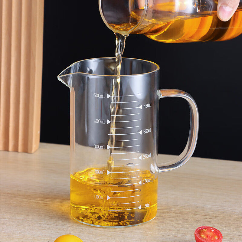 BJ Verre Doseur en Verre Borosilicate 500ml