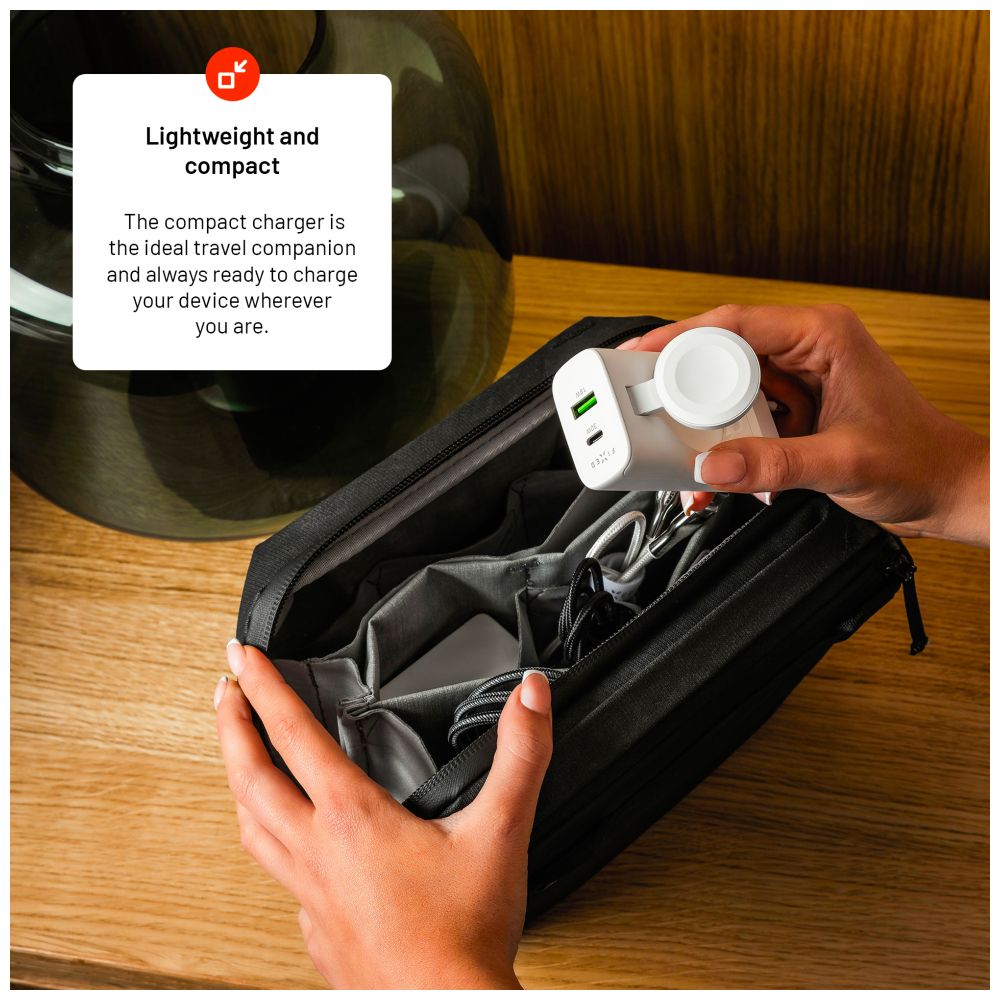 FIXED Chargeur mural de voyage 33W Blanc