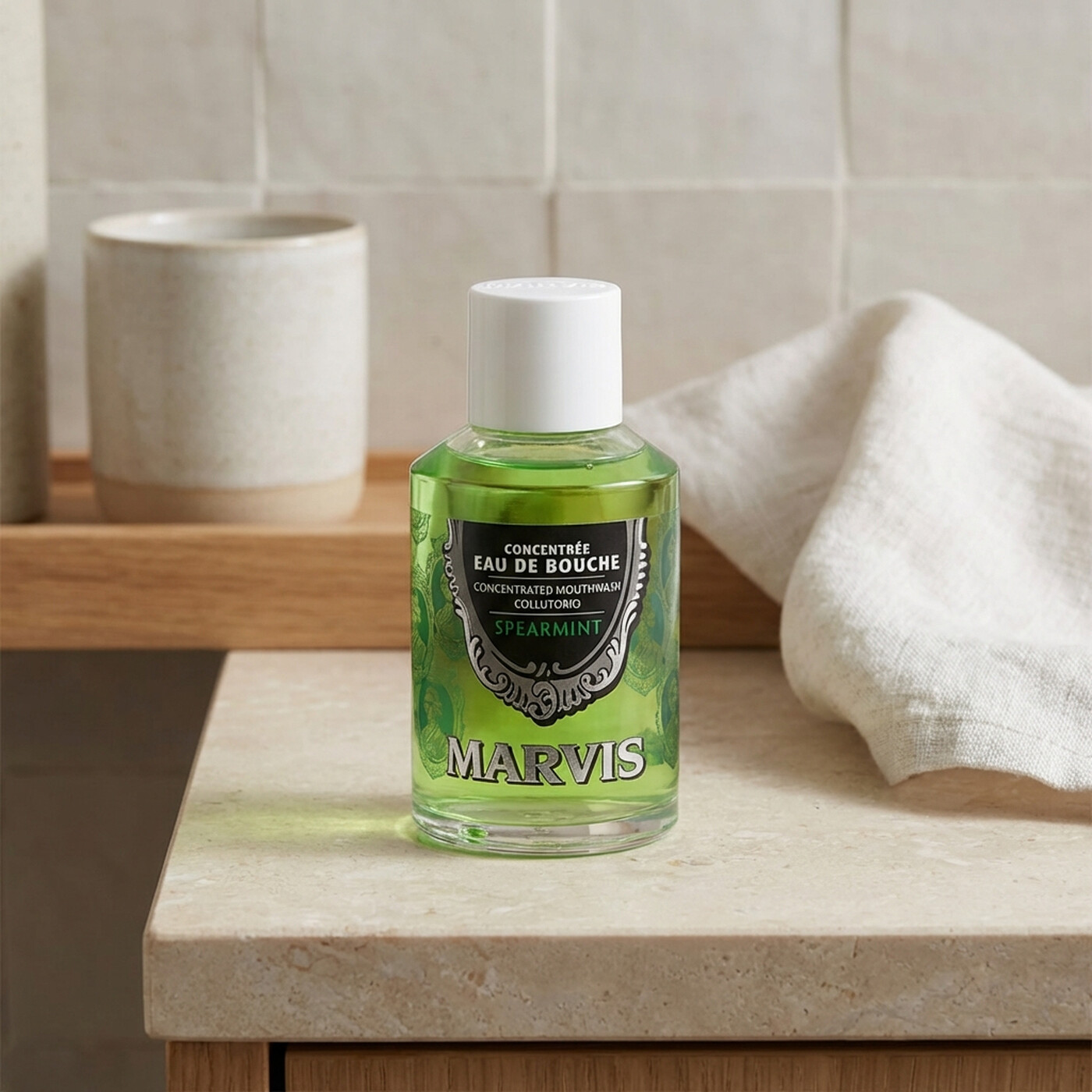 MARVIS Bain de bouche concentré à la menthe verte - 120 ml