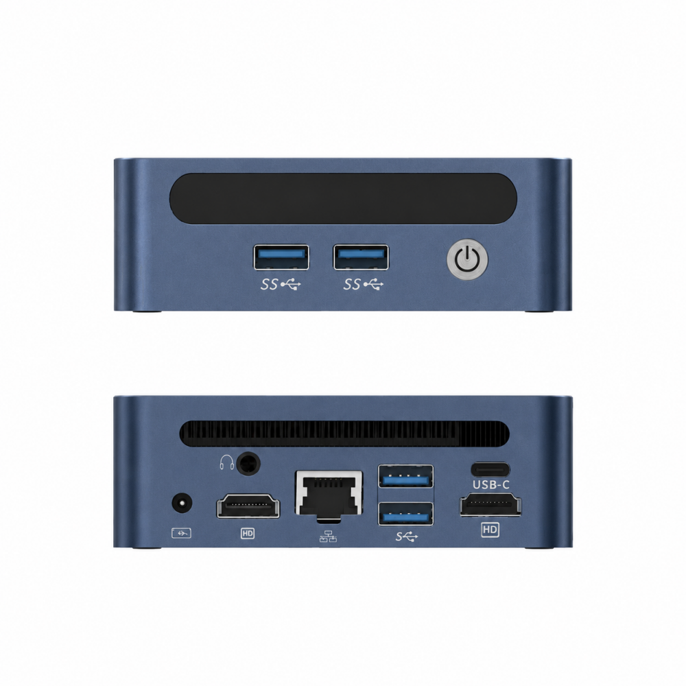 Mini PC SOYO Y5Pro, Mini PC Processeur Intel Core i5 8250U/8350U Windows 11 Pro, 8 Go DDR4 256 Go SSD SATA Mini Ordinateur | BT5.2 | Wi-Fi 5