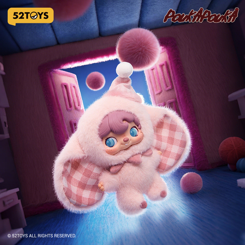 52TOYS POUKAPOUKA Série Me & Myself Boîte Mystère Peluche Vinyle Figurine de Collection Mignonne Tendance Une Figurine Aléatoire par Commande