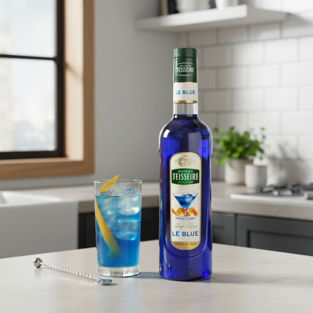 TEISSEIRE Sirop Blue Curaçao - 70 cl