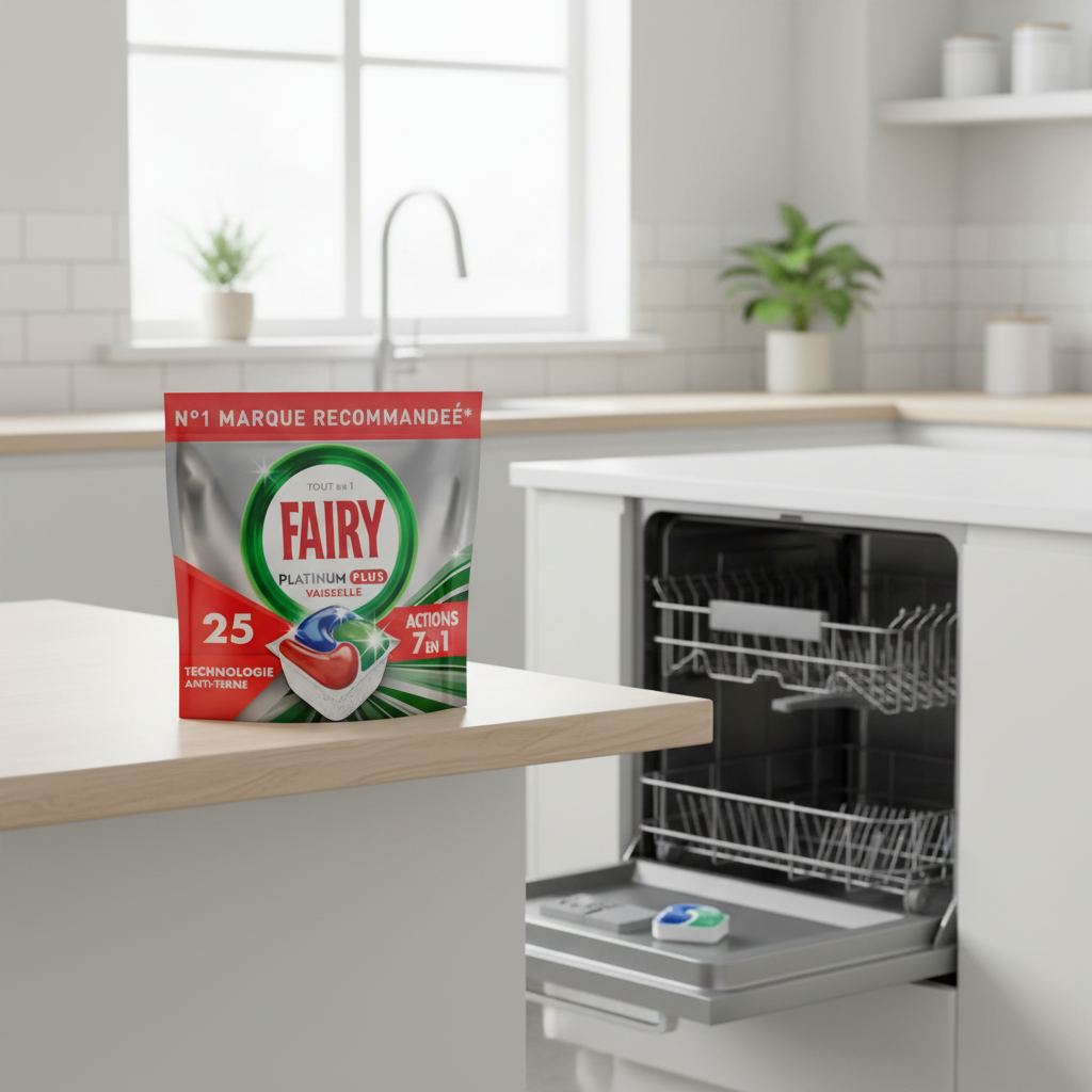 Fairy Platinum Plus Original Tablettes Lave-Vaisselle X25